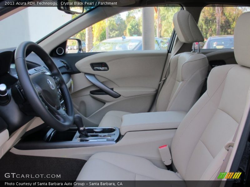 Crystal Black Pearl / Parchment 2013 Acura RDX Technology