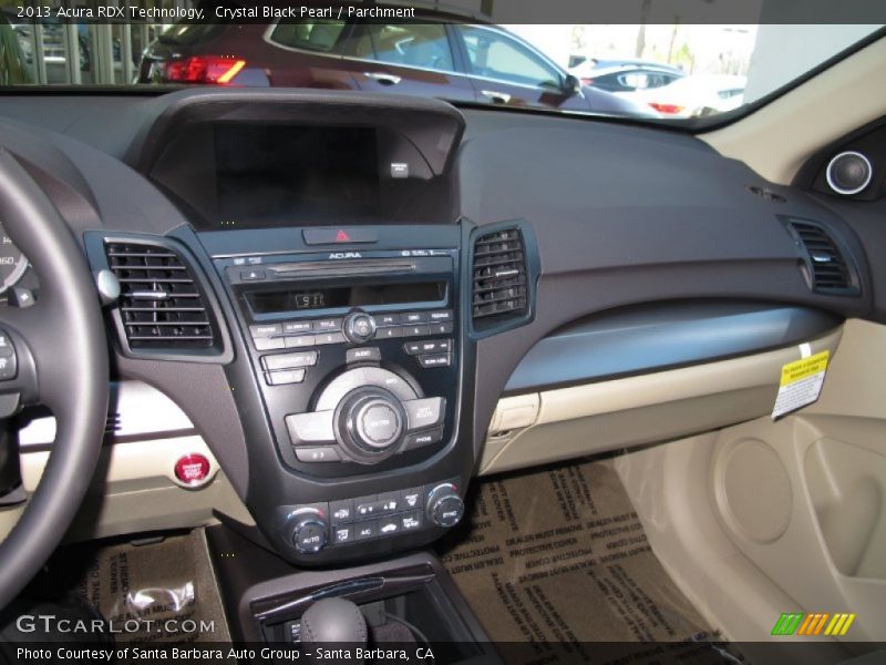 Crystal Black Pearl / Parchment 2013 Acura RDX Technology