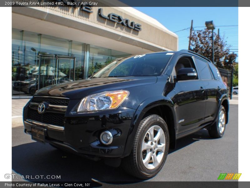 Black / Ash Gray 2009 Toyota RAV4 Limited 4WD