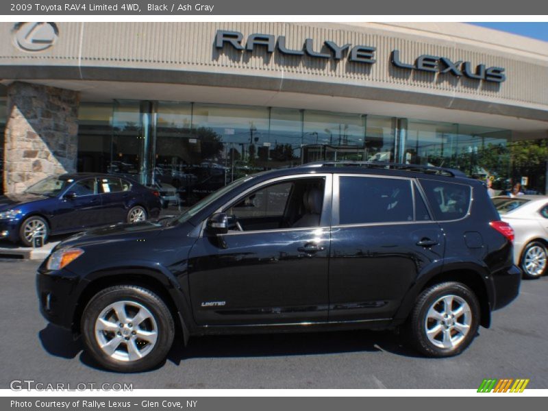 Black / Ash Gray 2009 Toyota RAV4 Limited 4WD