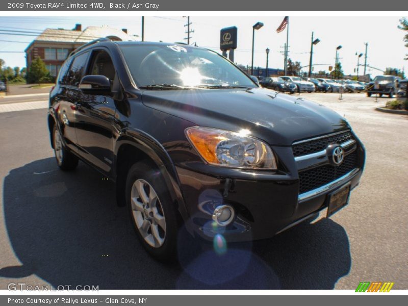 Black / Ash Gray 2009 Toyota RAV4 Limited 4WD