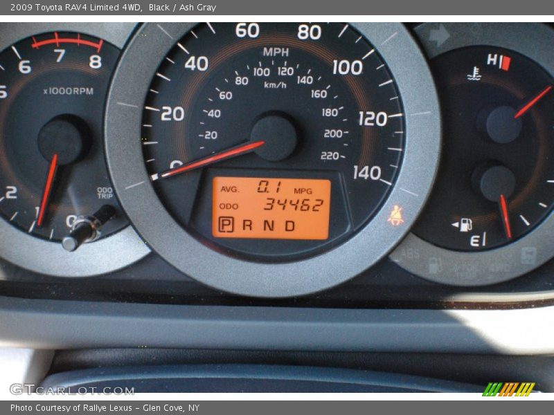 Black / Ash Gray 2009 Toyota RAV4 Limited 4WD