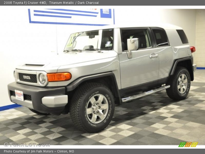 Titanium Metallic / Dark Charcoal 2008 Toyota FJ Cruiser 4WD