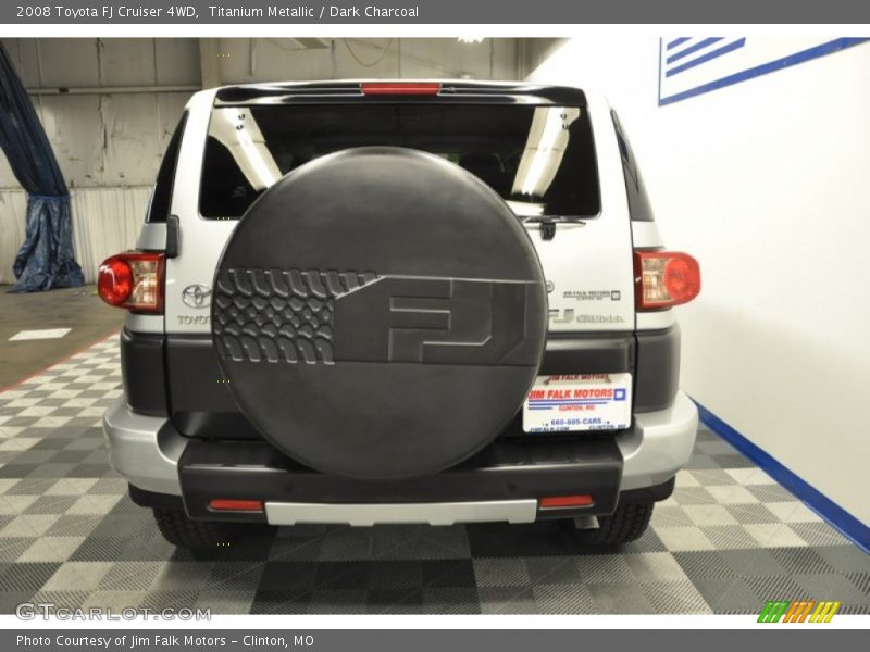 Titanium Metallic / Dark Charcoal 2008 Toyota FJ Cruiser 4WD