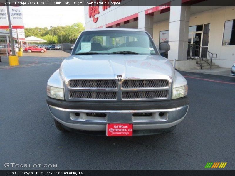 Bright Silver Metallic / Agate 2001 Dodge Ram 1500 SLT Club Cab