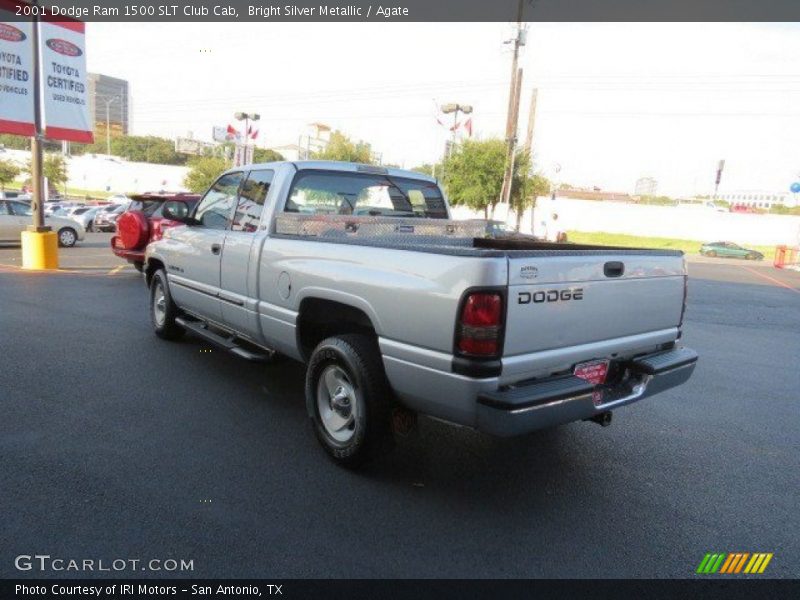 Bright Silver Metallic / Agate 2001 Dodge Ram 1500 SLT Club Cab