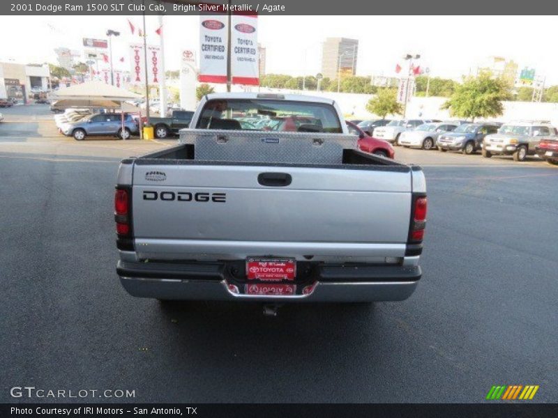 Bright Silver Metallic / Agate 2001 Dodge Ram 1500 SLT Club Cab