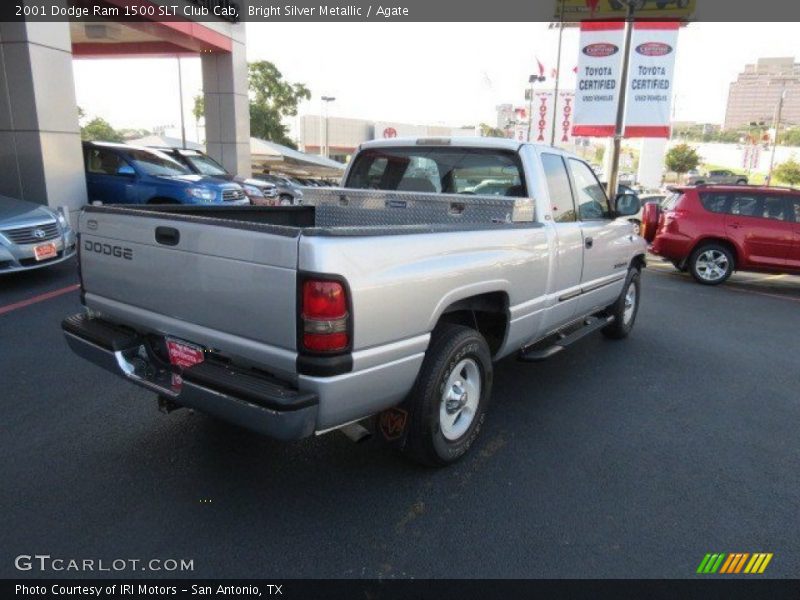 Bright Silver Metallic / Agate 2001 Dodge Ram 1500 SLT Club Cab