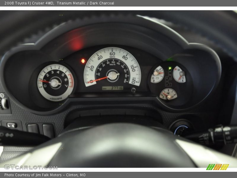 Titanium Metallic / Dark Charcoal 2008 Toyota FJ Cruiser 4WD