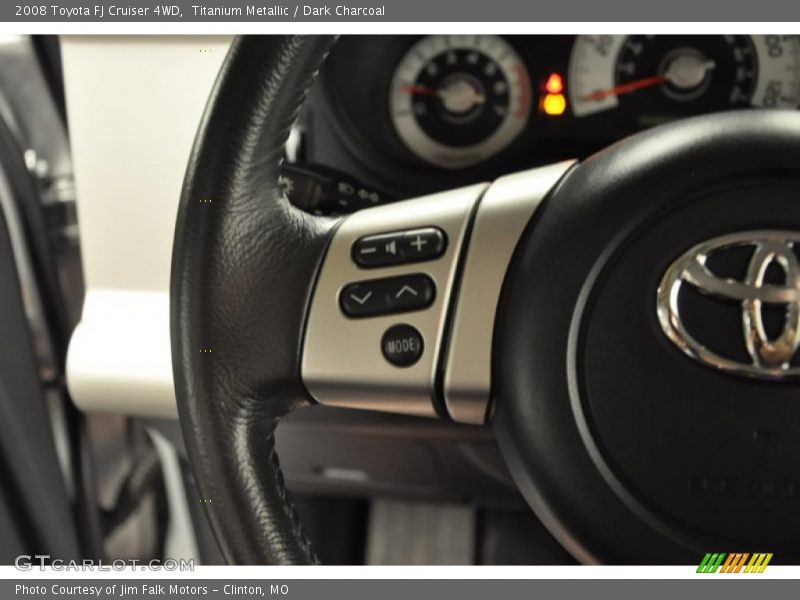 Titanium Metallic / Dark Charcoal 2008 Toyota FJ Cruiser 4WD