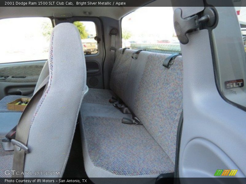 Bright Silver Metallic / Agate 2001 Dodge Ram 1500 SLT Club Cab