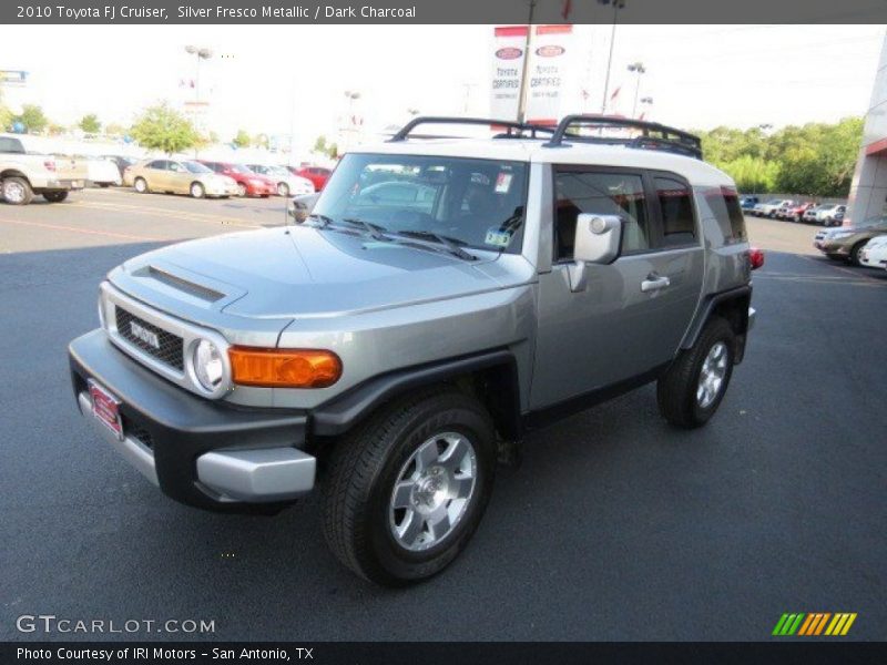 Silver Fresco Metallic / Dark Charcoal 2010 Toyota FJ Cruiser