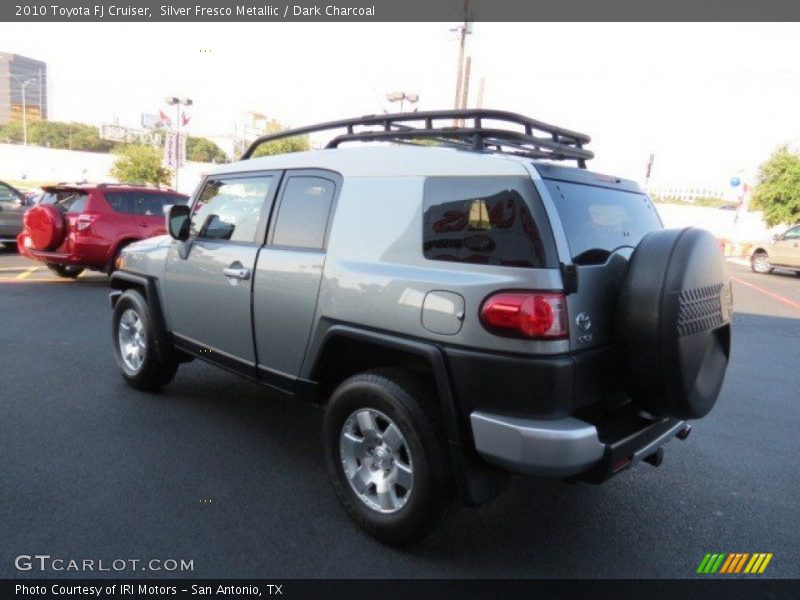Silver Fresco Metallic / Dark Charcoal 2010 Toyota FJ Cruiser