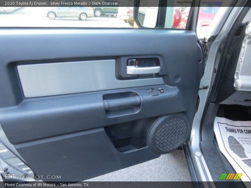 Silver Fresco Metallic / Dark Charcoal 2010 Toyota FJ Cruiser