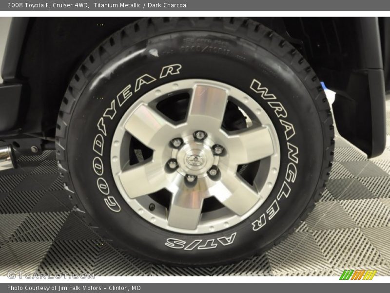 Titanium Metallic / Dark Charcoal 2008 Toyota FJ Cruiser 4WD