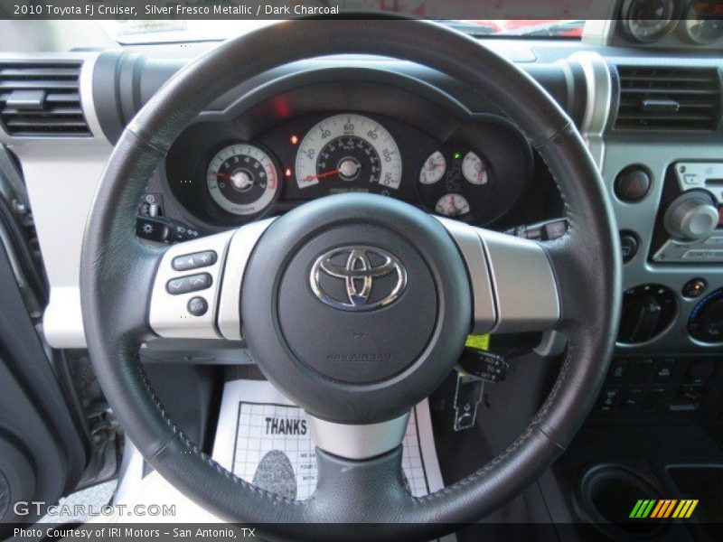 Silver Fresco Metallic / Dark Charcoal 2010 Toyota FJ Cruiser