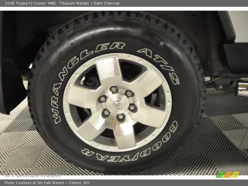 Titanium Metallic / Dark Charcoal 2008 Toyota FJ Cruiser 4WD