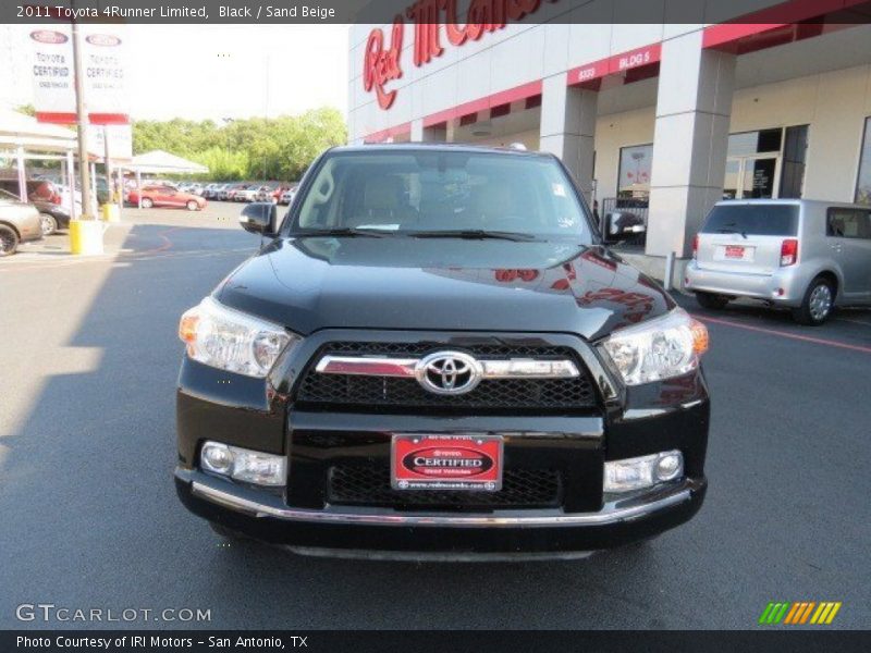 Black / Sand Beige 2011 Toyota 4Runner Limited