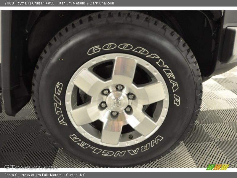 Titanium Metallic / Dark Charcoal 2008 Toyota FJ Cruiser 4WD