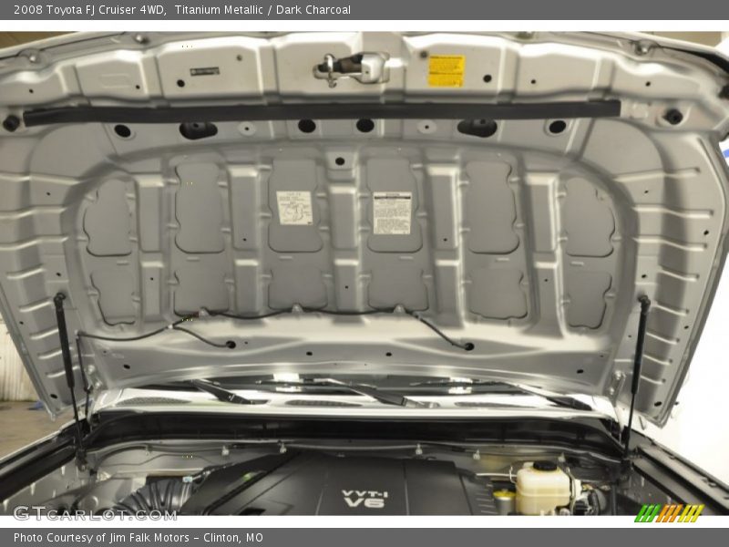 Titanium Metallic / Dark Charcoal 2008 Toyota FJ Cruiser 4WD