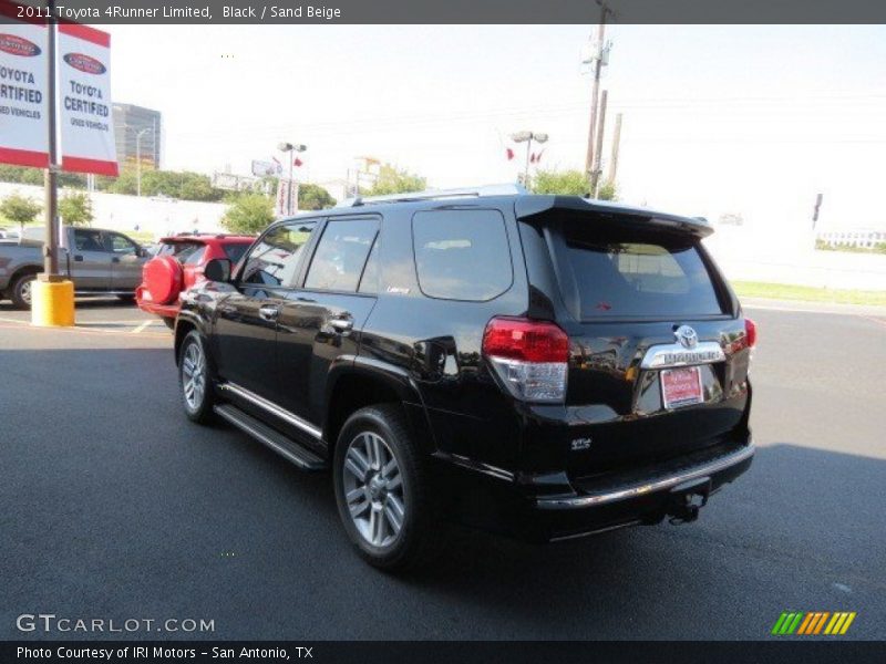 Black / Sand Beige 2011 Toyota 4Runner Limited