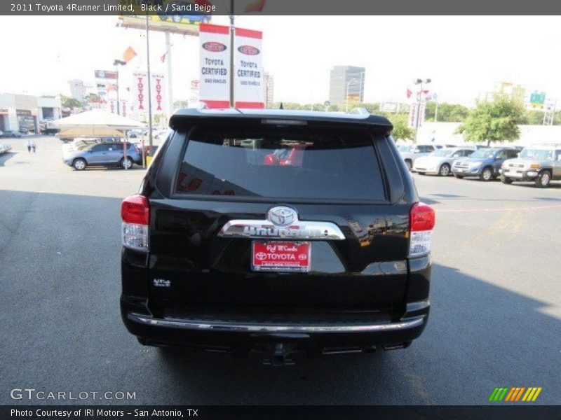 Black / Sand Beige 2011 Toyota 4Runner Limited