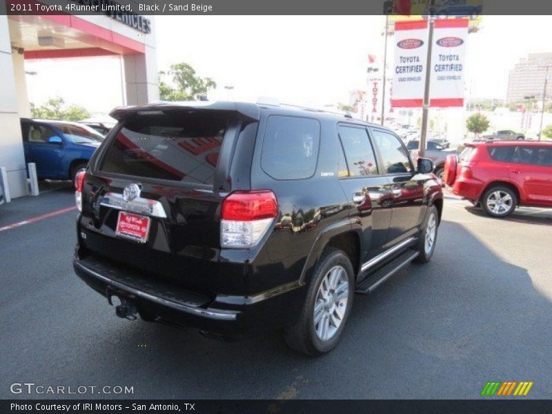 Black / Sand Beige 2011 Toyota 4Runner Limited