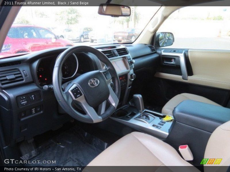 Black / Sand Beige 2011 Toyota 4Runner Limited