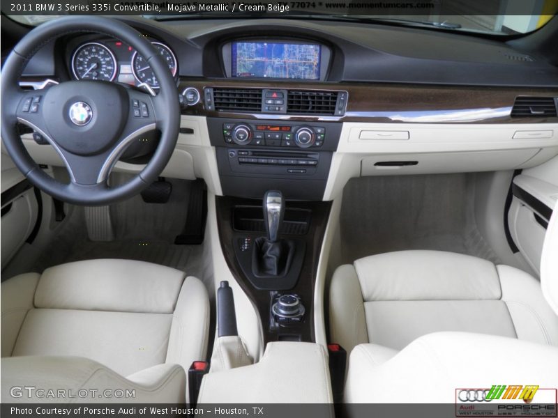 Mojave Metallic / Cream Beige 2011 BMW 3 Series 335i Convertible
