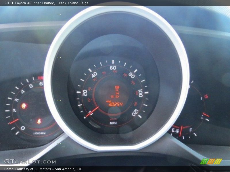 Black / Sand Beige 2011 Toyota 4Runner Limited