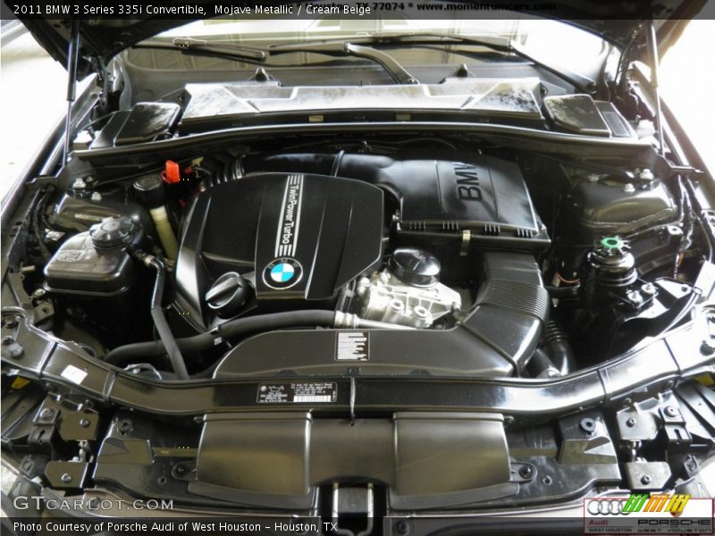 Mojave Metallic / Cream Beige 2011 BMW 3 Series 335i Convertible
