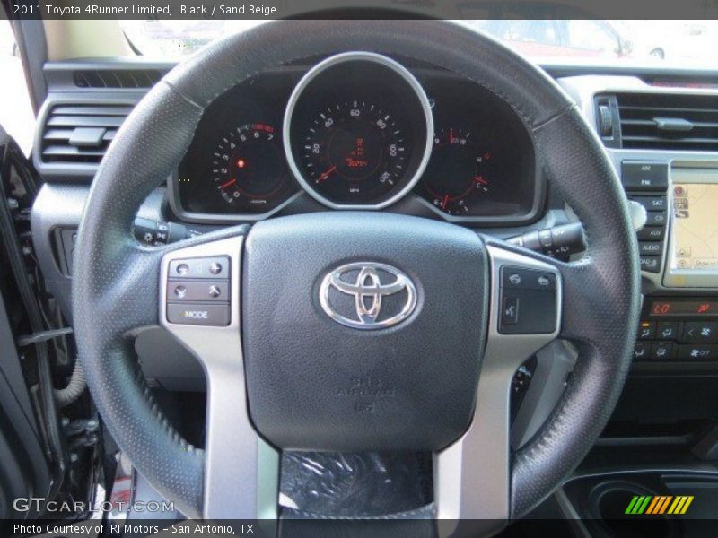 Black / Sand Beige 2011 Toyota 4Runner Limited