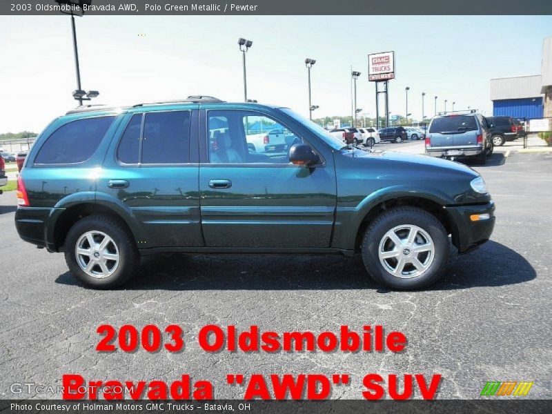 Polo Green Metallic / Pewter 2003 Oldsmobile Bravada AWD