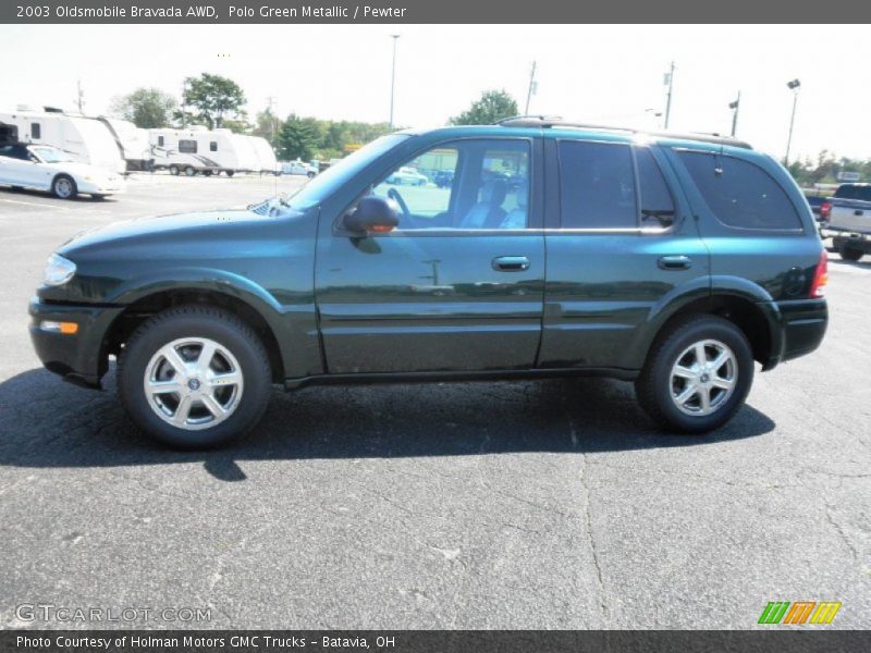 Polo Green Metallic / Pewter 2003 Oldsmobile Bravada AWD