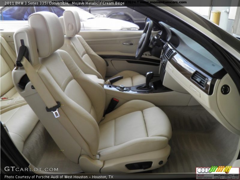 Mojave Metallic / Cream Beige 2011 BMW 3 Series 335i Convertible