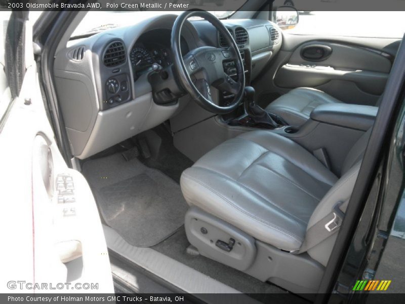 Polo Green Metallic / Pewter 2003 Oldsmobile Bravada AWD