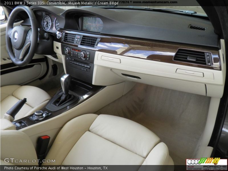 Mojave Metallic / Cream Beige 2011 BMW 3 Series 335i Convertible