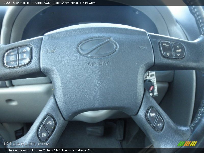 Polo Green Metallic / Pewter 2003 Oldsmobile Bravada AWD