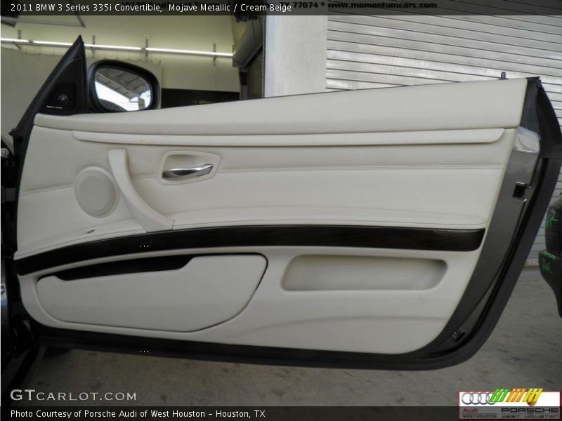 Mojave Metallic / Cream Beige 2011 BMW 3 Series 335i Convertible