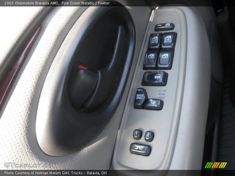 Polo Green Metallic / Pewter 2003 Oldsmobile Bravada AWD