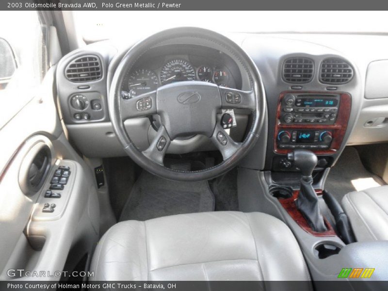 Polo Green Metallic / Pewter 2003 Oldsmobile Bravada AWD