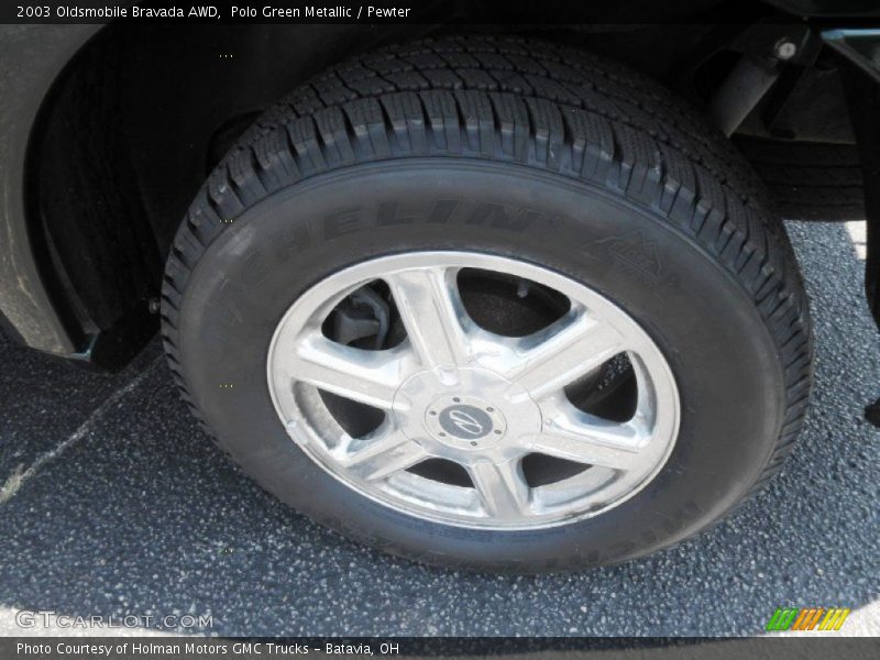 Polo Green Metallic / Pewter 2003 Oldsmobile Bravada AWD