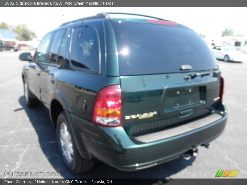 Polo Green Metallic / Pewter 2003 Oldsmobile Bravada AWD