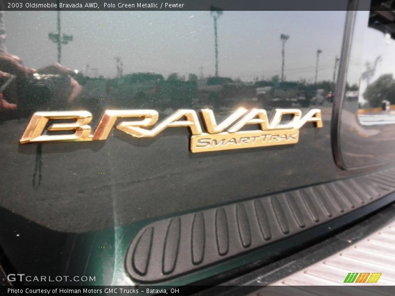 Polo Green Metallic / Pewter 2003 Oldsmobile Bravada AWD