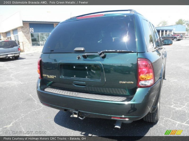 Polo Green Metallic / Pewter 2003 Oldsmobile Bravada AWD