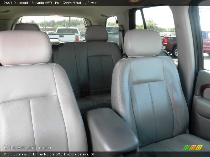 Polo Green Metallic / Pewter 2003 Oldsmobile Bravada AWD