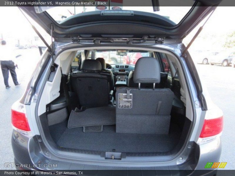 Magnetic Gray Metallic / Black 2012 Toyota Highlander V6