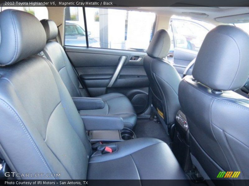 Magnetic Gray Metallic / Black 2012 Toyota Highlander V6