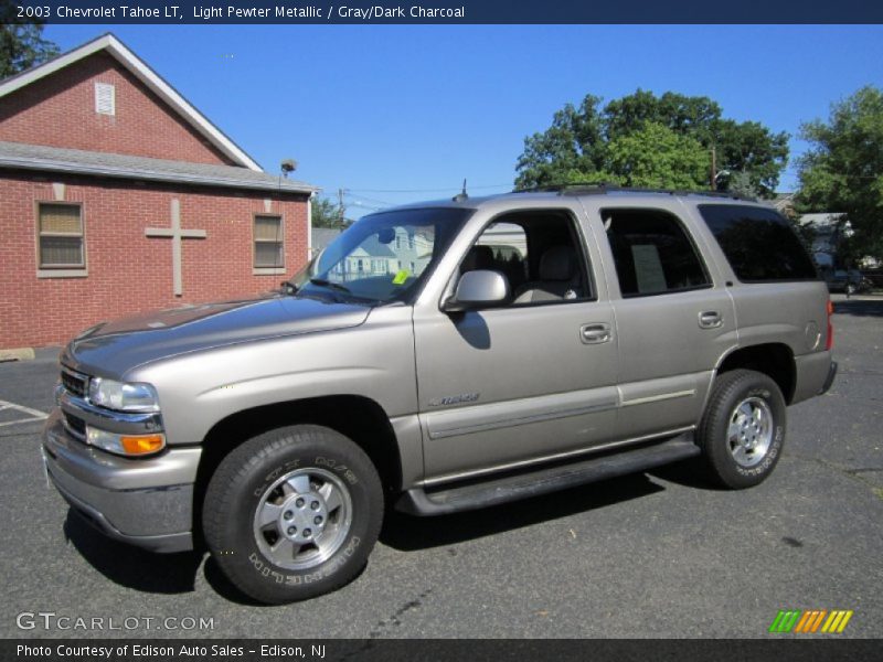 Light Pewter Metallic / Gray/Dark Charcoal 2003 Chevrolet Tahoe LT