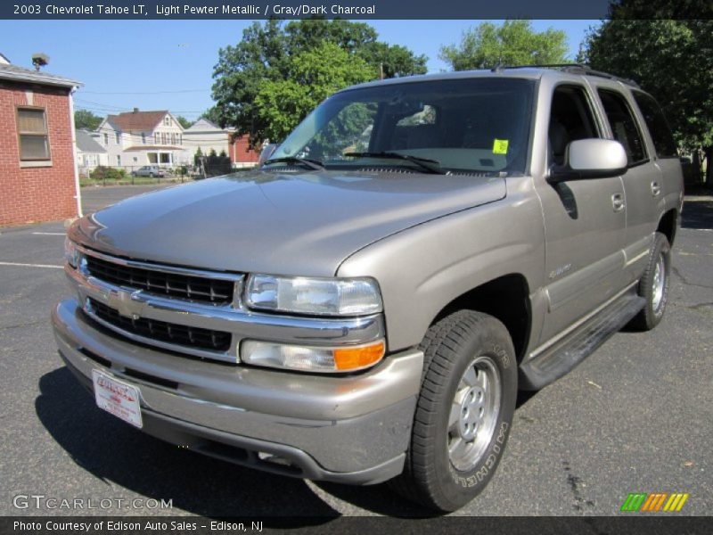 Light Pewter Metallic / Gray/Dark Charcoal 2003 Chevrolet Tahoe LT